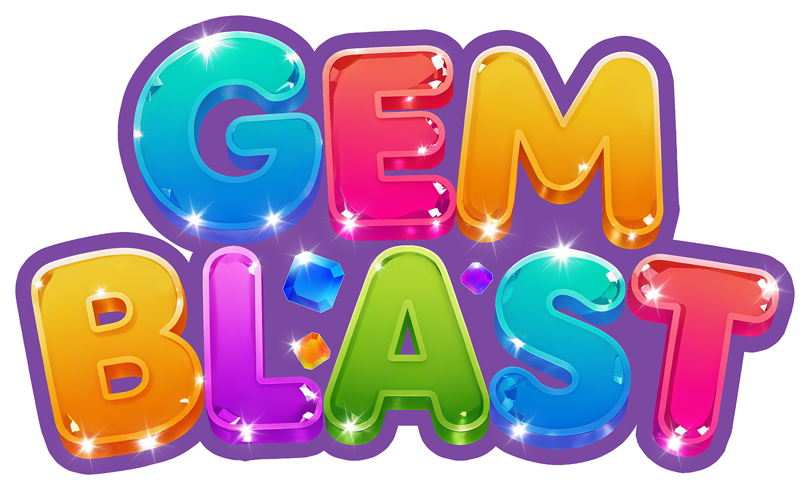 Gem Blast Puzzle Logo
